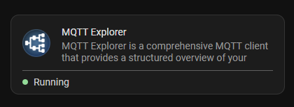 MQTT Explorer tegel